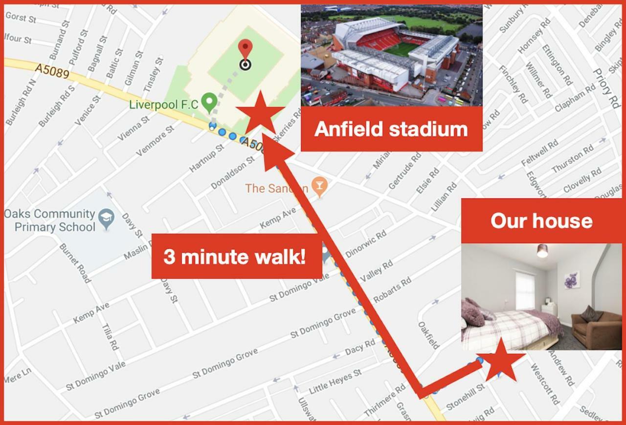 Comfortable Liverpool Townhouse - Free Parking Εξωτερικό φωτογραφία